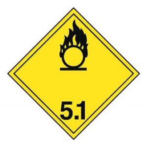 Placard - Class 5.1