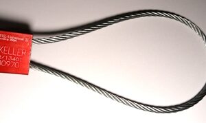 j.j. keller braided metal loop