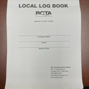 BCTA Local Log Book