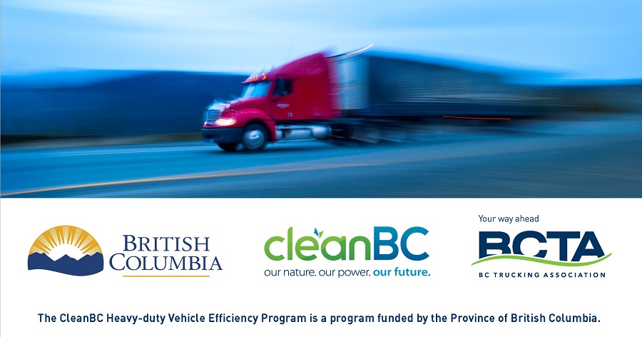 CleanBC HDVE Program graphic